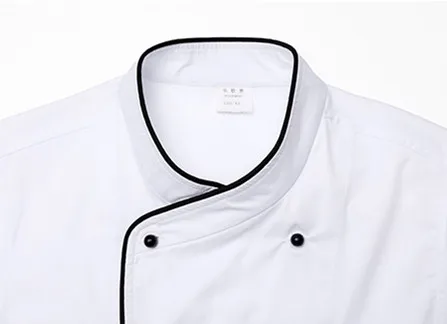short sleeve White kitchen chef uniform coat jacket