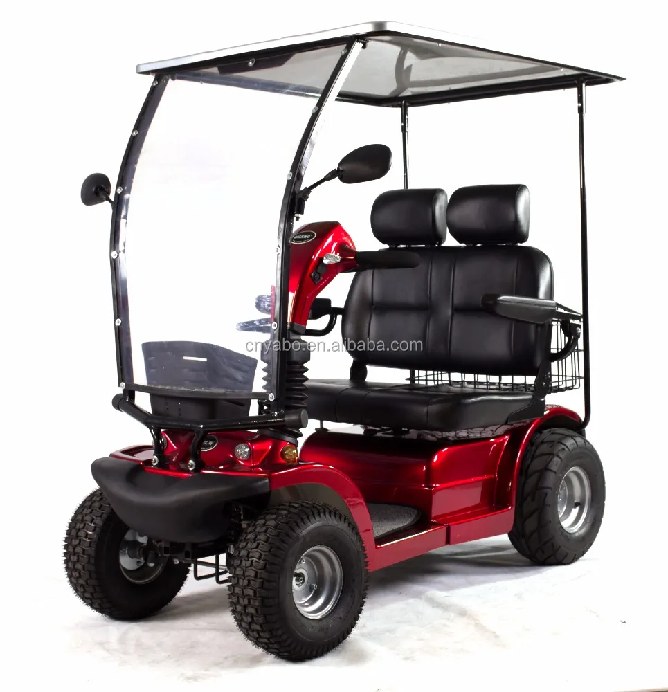 2016 best selling 2 seat heavy duty mobility scooters for sale