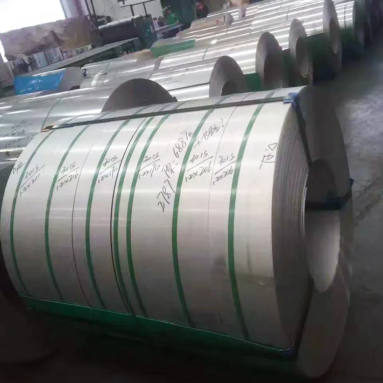 Ba 301 303 316 h stainless steel coil and strip for industrial tank