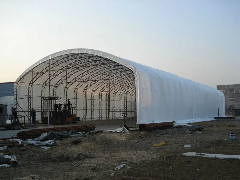 Large Space Truss Fabric Prefab Low Cost Industrial Steel Structure Shed Designs