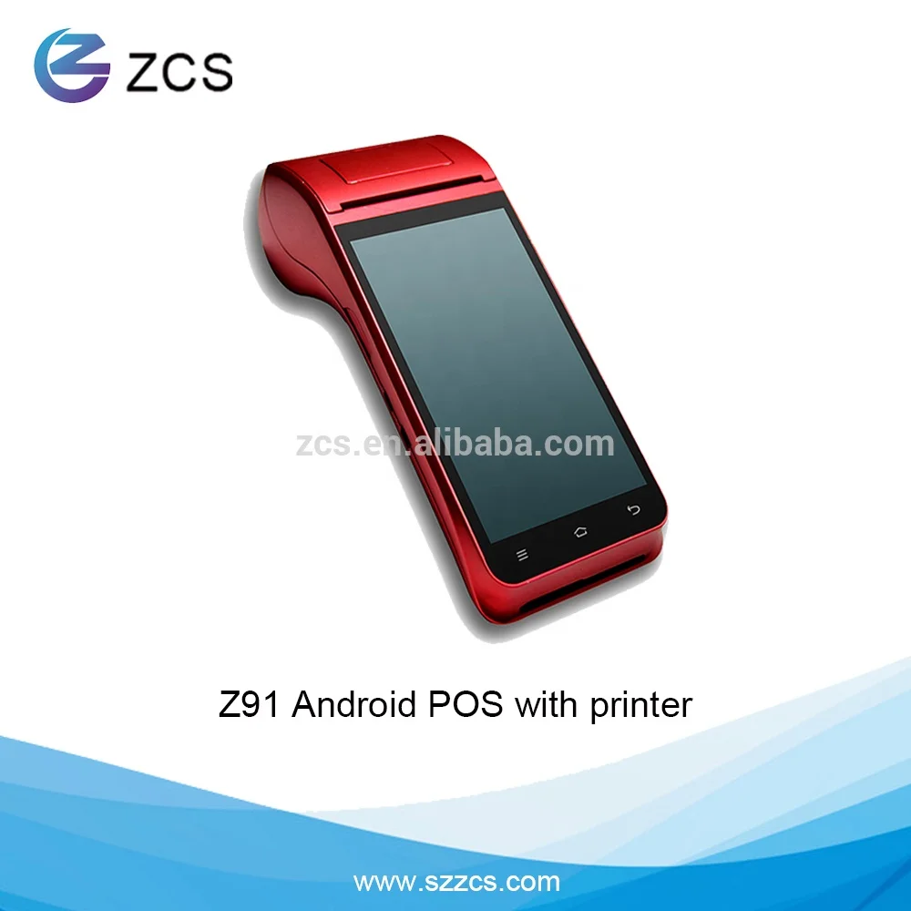  Портативный Умный POS-терминал Android с 4G WIFI Bluetooth сканер штрих-кода термальный принтер PDA