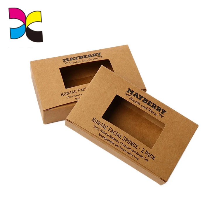 
Guangzhou factory OEM design own logo brown kraft paper packaging box 
