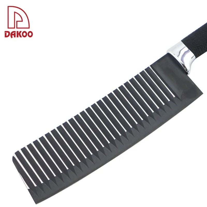 
Hot Selling cuchillos de cocina 6Pcs Kitchen Knives Steel Non Stick Coating Kitchen Knife Set with Gift Box 