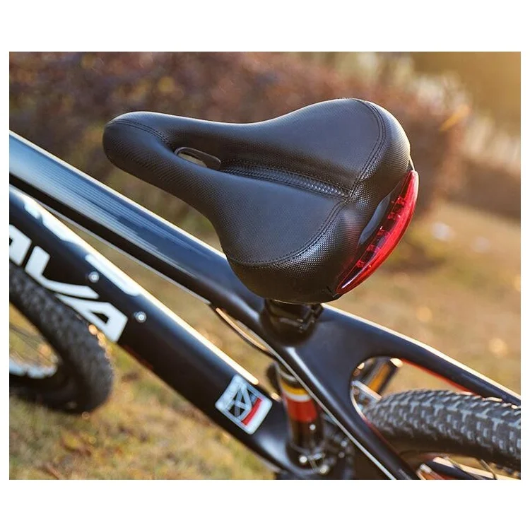 Велосипедное седло ZOYOSPORTS с задним фонарем полые мягкие подушки профессиональное велосипедное удобное Сиденье