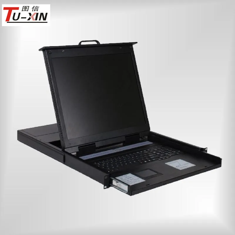 1 Порт KVM консоль с 19 дюймов TFT LCD (жидкокристаллический дисплей) KVM переключатель для оптовой продажи