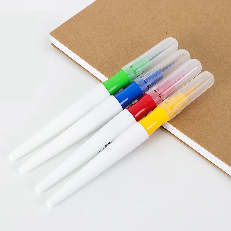 Real soft watercolor brush tip marker pen set with custom logo