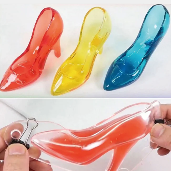Пользовательская обувь на высоком каблуке 3D поликарбонатная форма для шоколада пластиковая многоразовая из
