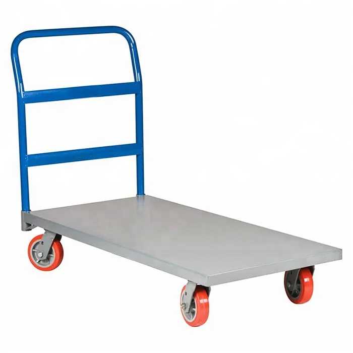 
500kg Stainless Steel Hand Truck Folding Heavy Duty Platform Trolley 