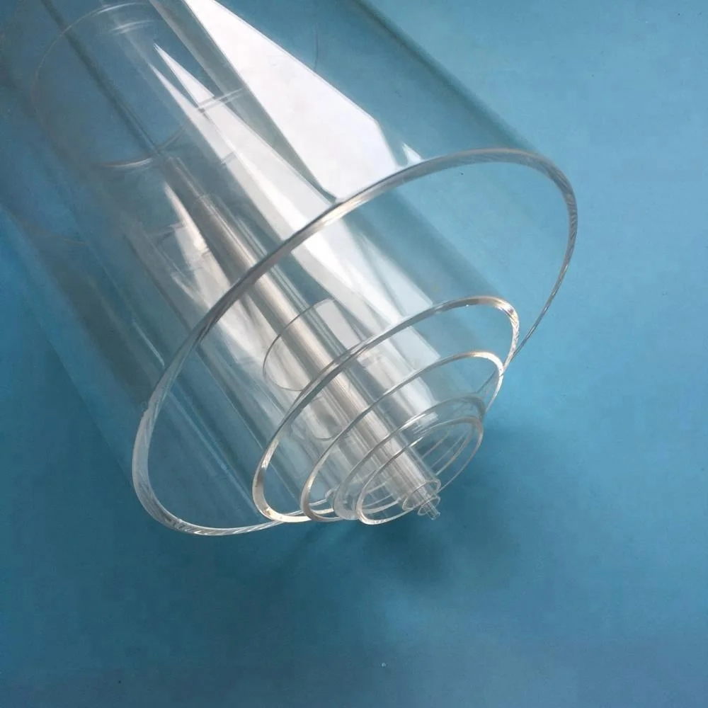 Цилиндр из прозрачного кварцевого стекла