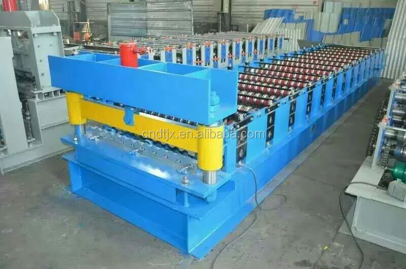 Steel Flooring Deck Roofing Panel Cold Roll Forming Machine