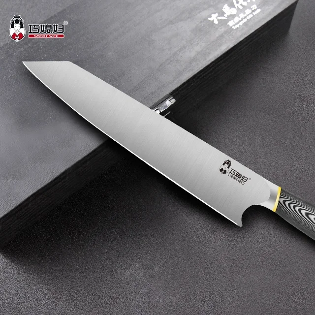 Smart Wife 9 Inch Germany 1.4116 Kitchen Knife, Stainless Steel Chef Knife, Chefs Knife