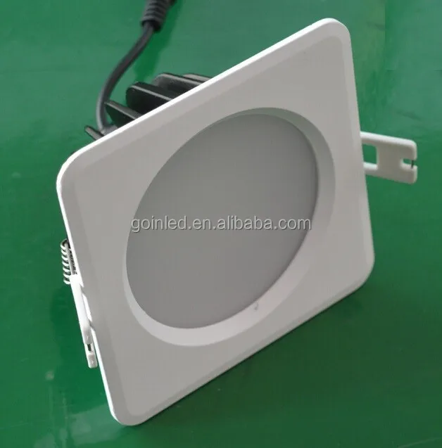 9w led downlight IP65 waterpoof ceiling spot recessed led downlight square for bathroom&sauna room