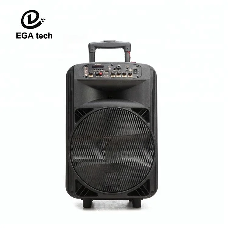 150W/standby10hrs suitcase style bluetooth speaker for outdoor parties
