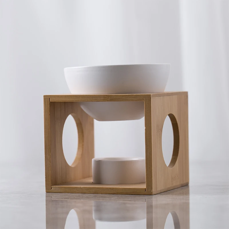 Ceramic Aroma Candle Warmer Perfume  Lamps Tealight fragrance Oil Essential Incense Burner