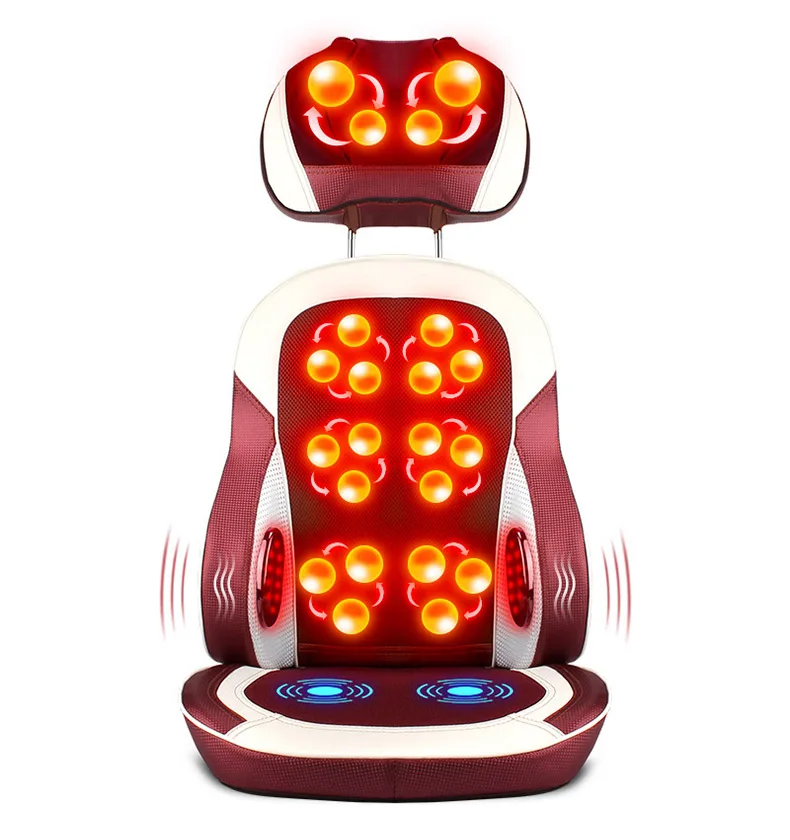
Best Neck and Back Massager Shiatsu Massage Seat Cushion Chair 