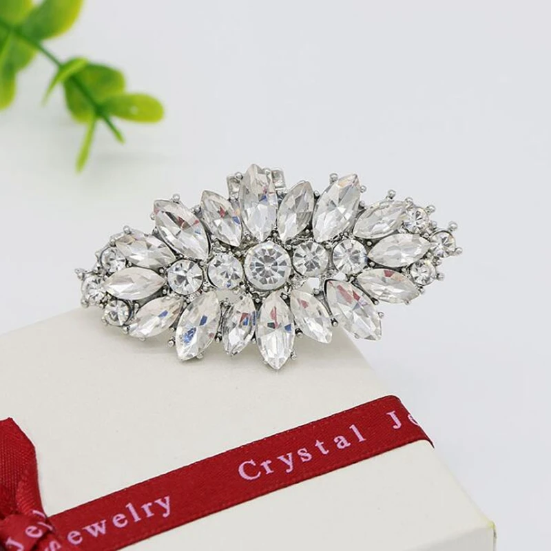 
2019 New arrival fashion design crystal shoes buckle clip for sandal in shoes decoration 