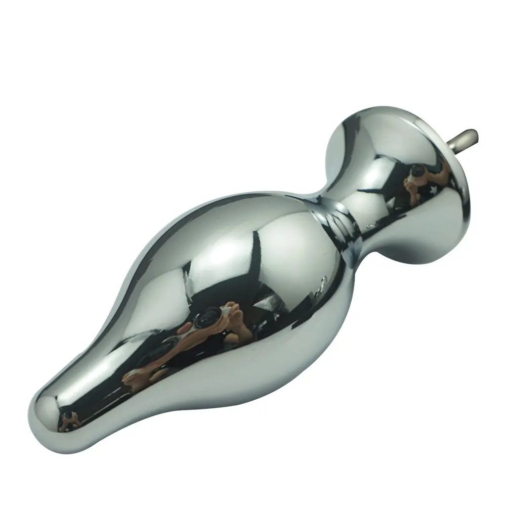 Dia 45mm 275g heavy Large size metal ass butt plug with ring insert sex toy