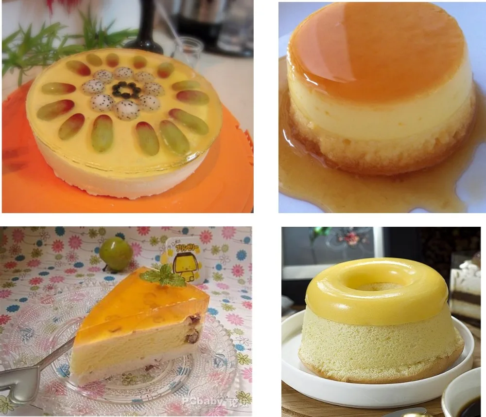 Edible vegetable gelatin hot sell great for pastry