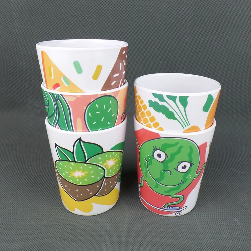 High quality melamine coffee cups plastic 100% melamine tea cup for restaurant