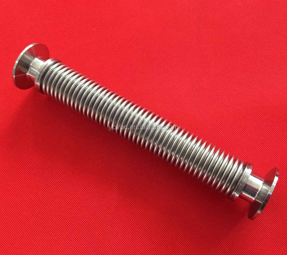 metal flexible hose with sanitary ferrule for medical use