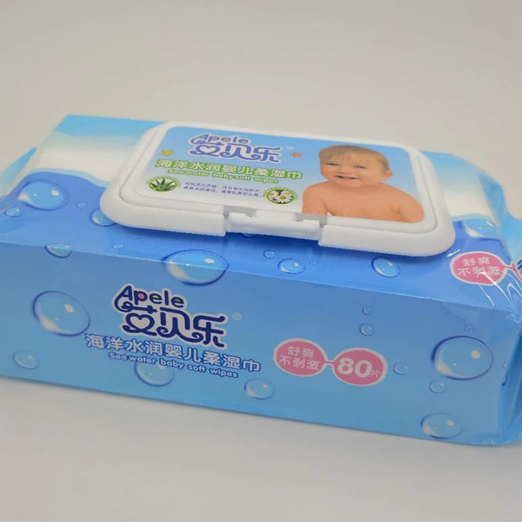 
China Factory Private Label Baby Wet Wipes For Children Eco Friendly 