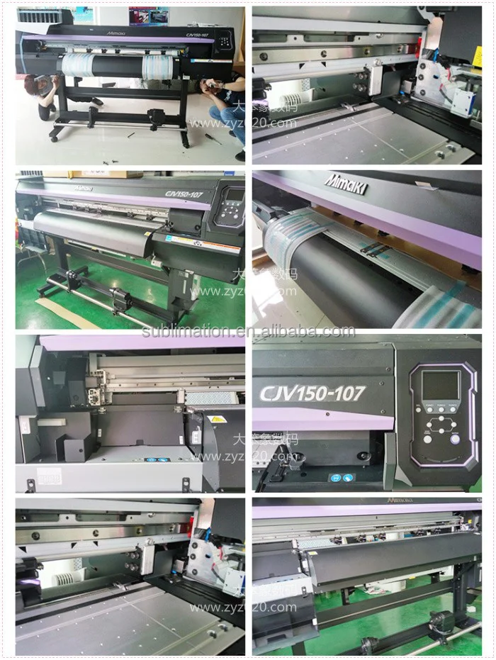 Mimaki CJV150-160 плоттер с резаком для рекламы