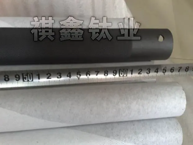 Трубчатый титановый анод для генератора гипохлорита натрия