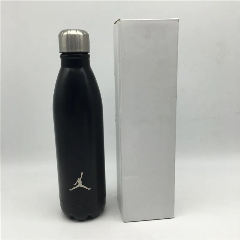 
Wholesale single wall 750ml stainless steel cola shaped sports water bottle 