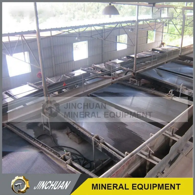 Gold refining equipment separating shake table/zircon ore shaking table/concentration shaking table