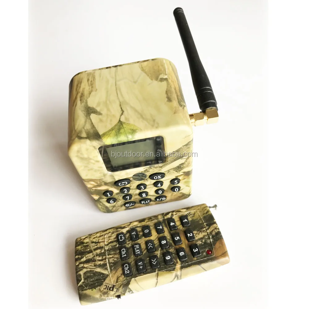 Duck call mp3 sound remote control 50W mp3 bird callers for hunting from BJ Outdoor