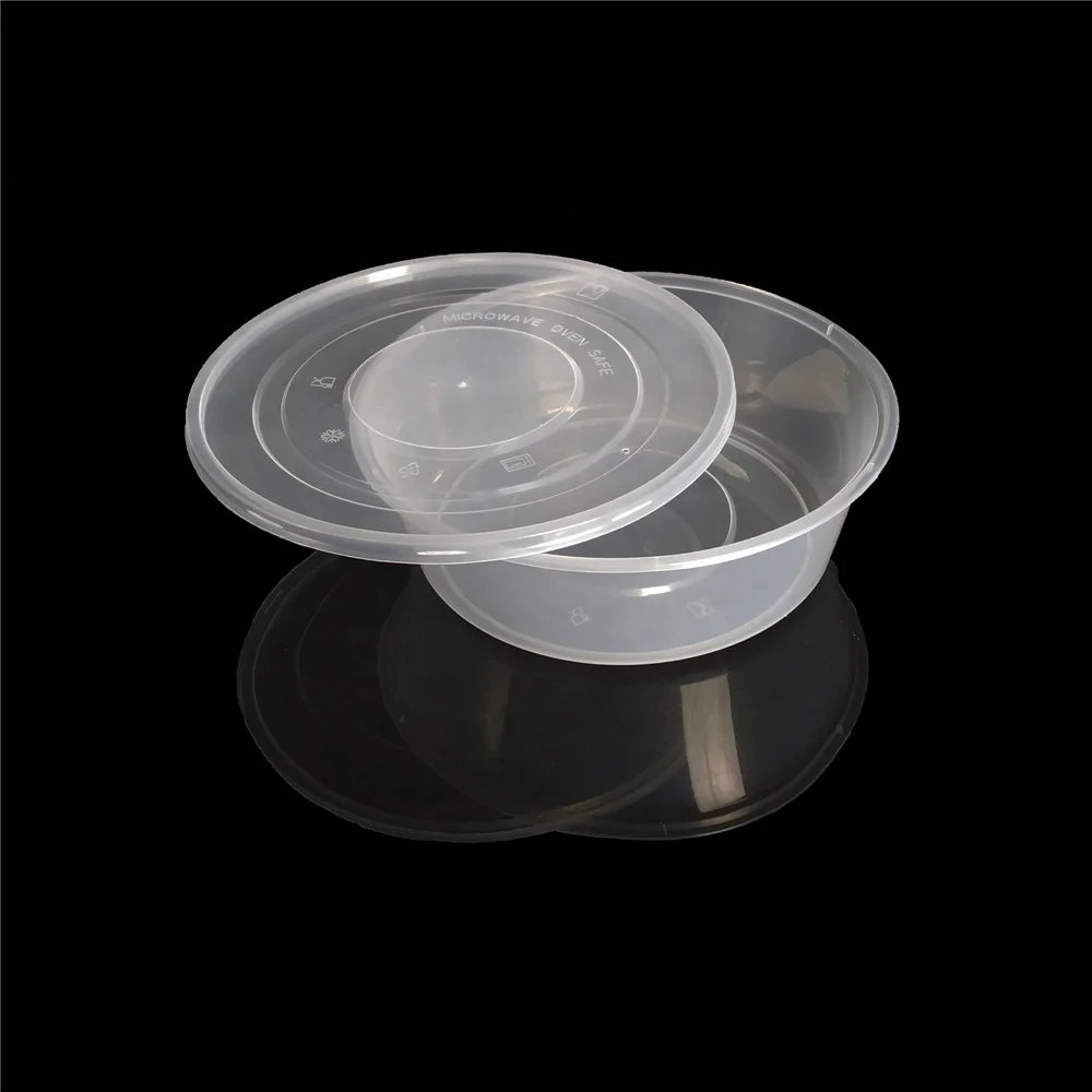 YQ465 2500ml microwave disposable plastic meal / food container/lunch box noodles bowl food storage container