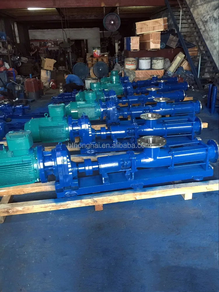 G series mono screw pump for fuel oil/sludge/slurry/sewage