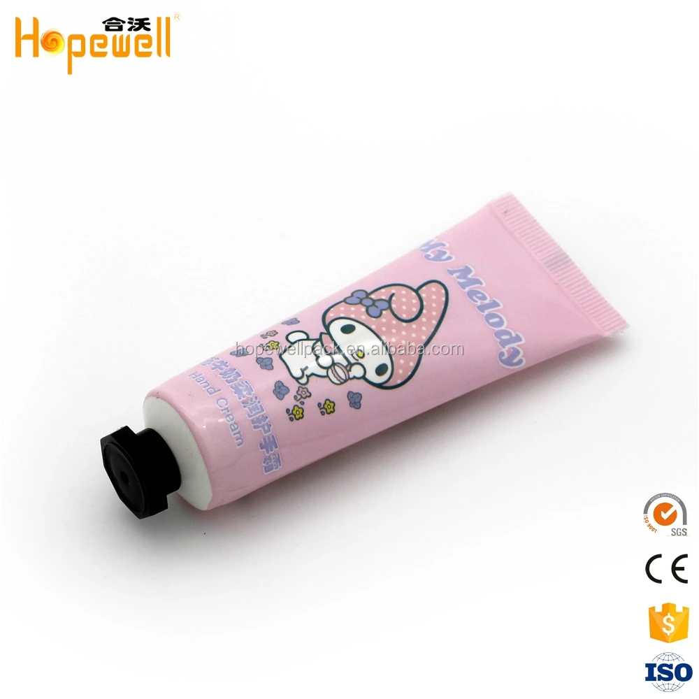 
Wholesale empty glossy soft sunscreen cream packaging tubes cosmetic aluminum laminated tube 