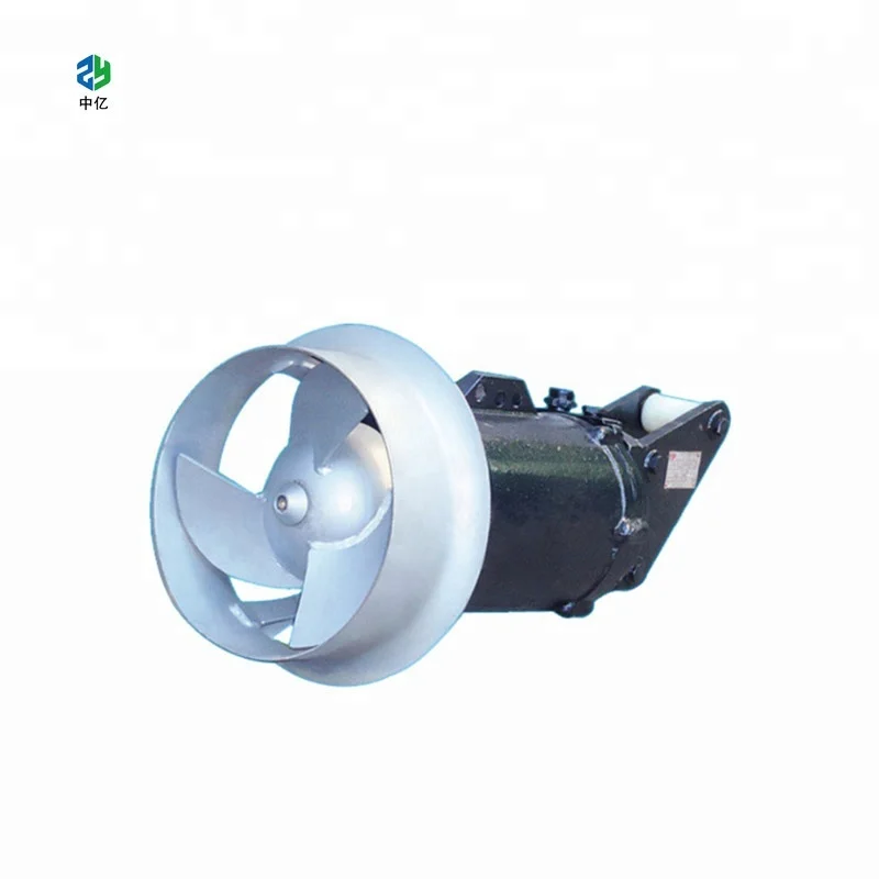 5KW 7 .5HP submersible mixer   material on cast iron motor with SS 304 ring and impeller good quality