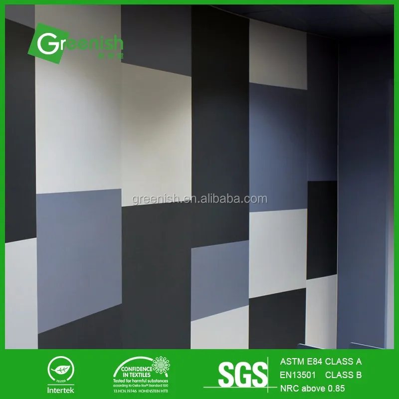 Energy Saving thermal insulation sound studio acoustic panels