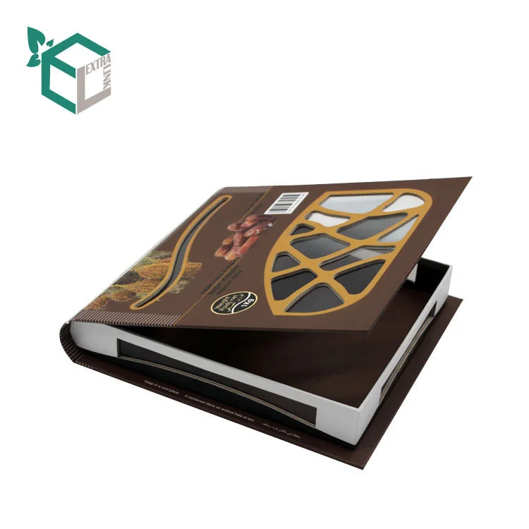 Custom Logo Paper Magnetic Favor Chocolate Packaging Box