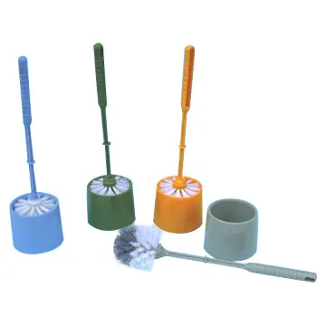 
101B hot sale plastic toilet cleaning brush set in 99 cents market 