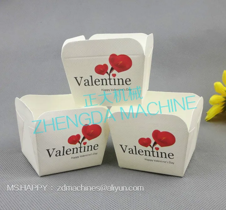 JBZ-FC Full-automatic Paper Lunch Box making Machine(best price)