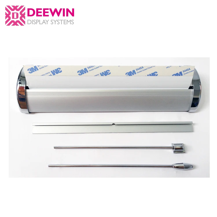 Customized portable tabletop tabletop aluminum mini mini rollup banner stand