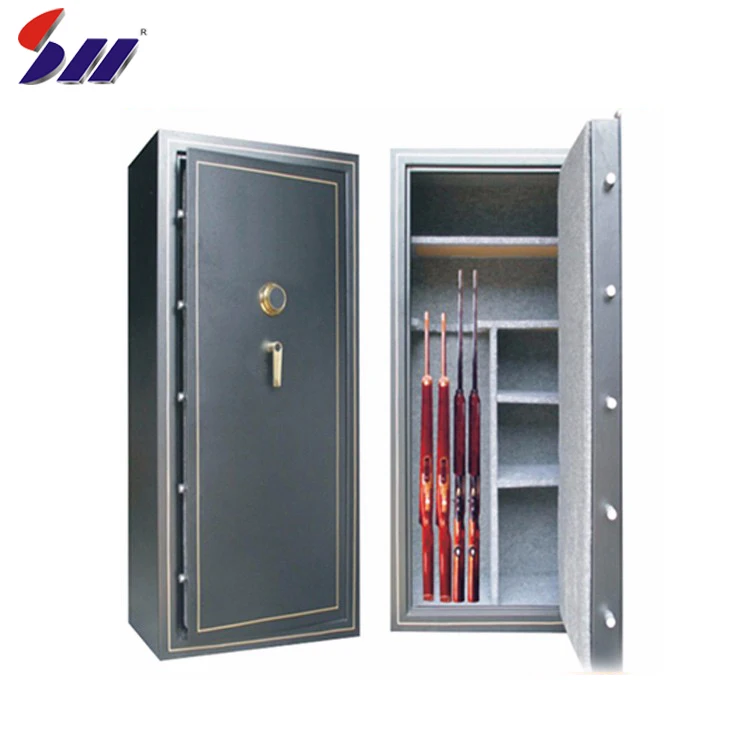 762x508x1500 мм Хорошее качество внутренней безопасности металлический механический ключ замок пистолет шкафчик Сейф
