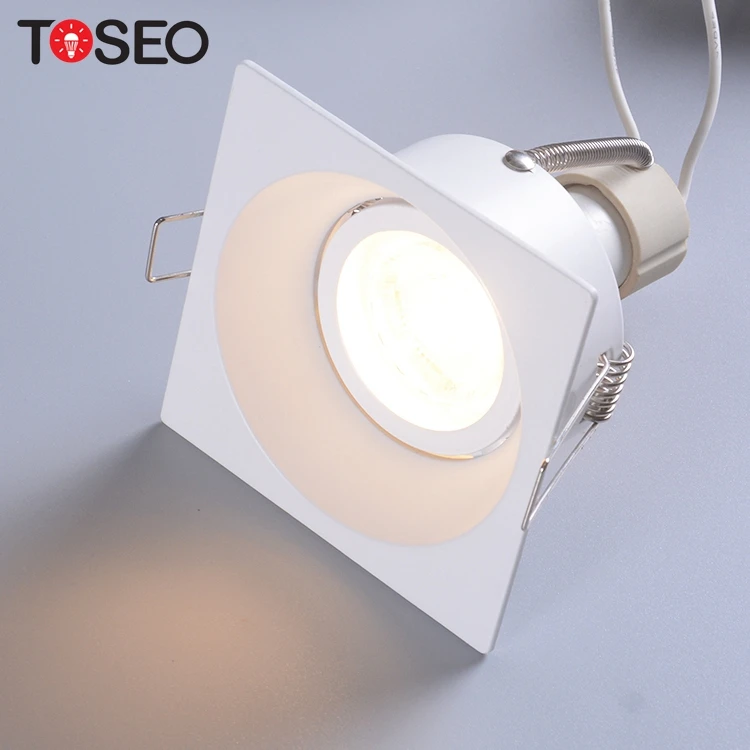 
Modern home interior LED/Halogen bulb adjustable lighting light body glare proof mr16 gu10 led recessed downlights 