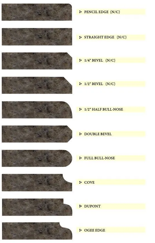 Edge design of Haisun Exterior Stone
