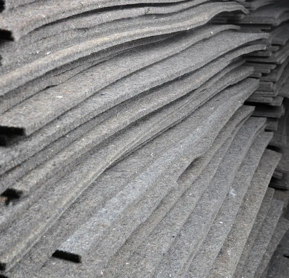 High quality fine white wool felt machine used for sealing felt Australian industrial polishing felt