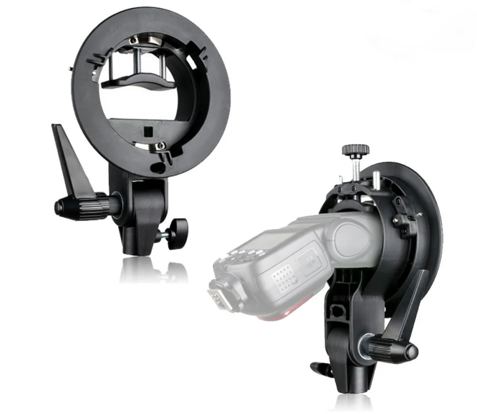 
Flash Softbox Kit & S-Type Bracket Bowen Mount Holder with Carrying Bag for Camera Photo Studio 