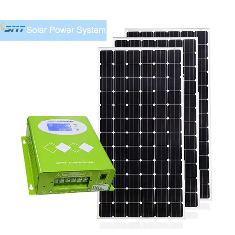 400W Portable Solar Power Generator Rechargeable with Solar or AC/AD Power
