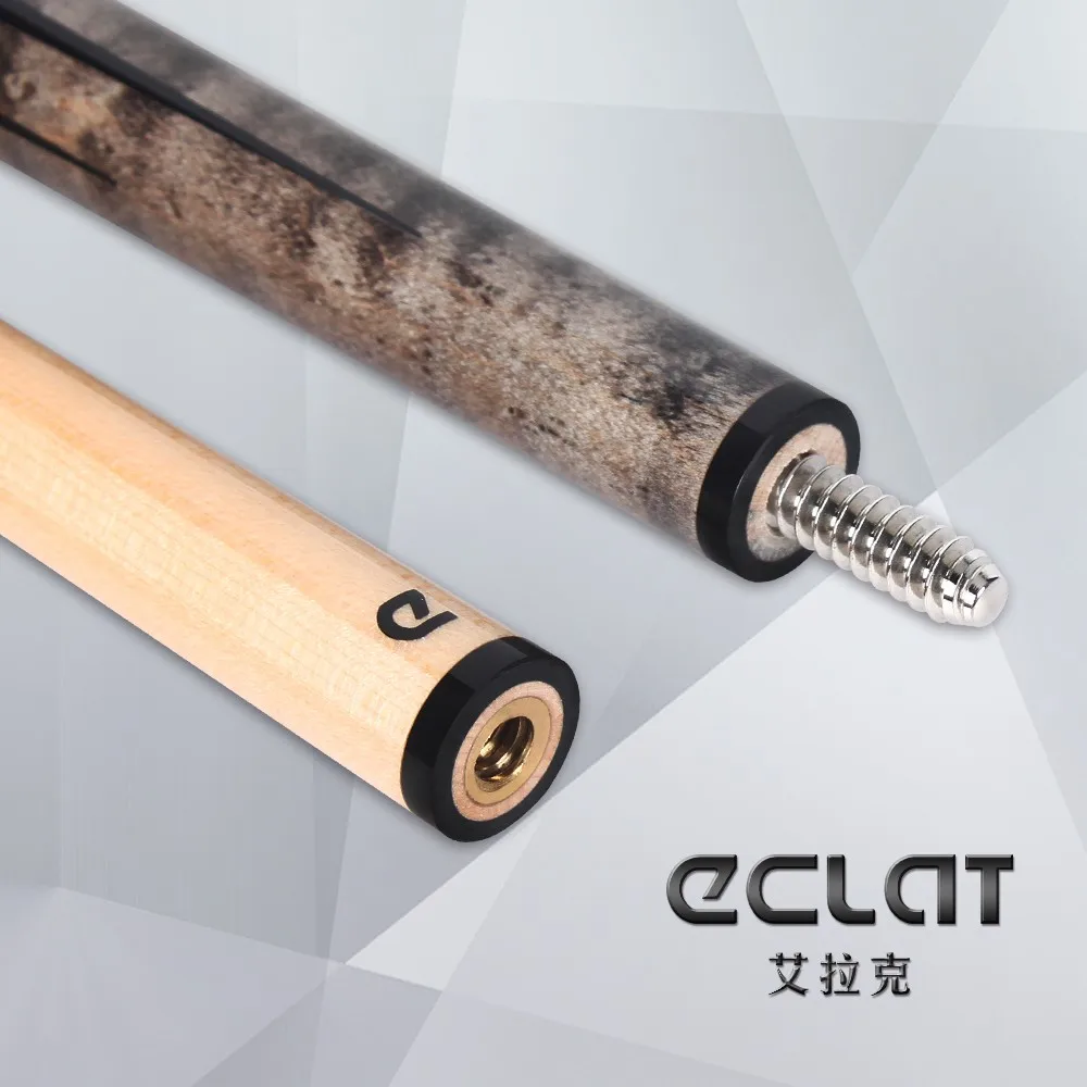 
1/2 structure 57' ECLAT LPB-09 Birdseye maple Billiard Pool Cue 