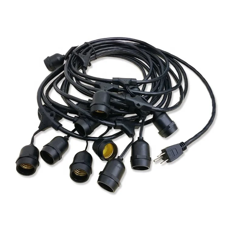 LED String Outdoor Party Commercial String Lights E26 Socket