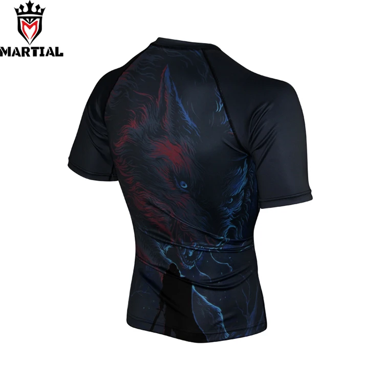 
Mma Fighting Rashguard Design 