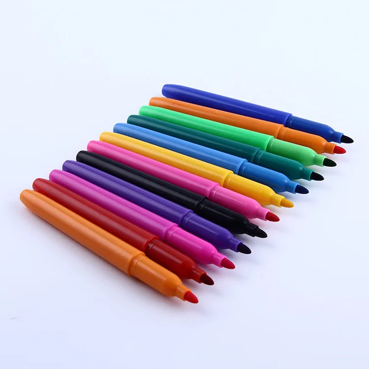 Oil Based Black ink Permanent marker pen,wholesale empty marker