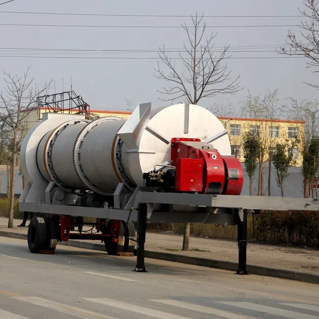20-80tph China professional mobile drum asphalt mixing plant manufacturer